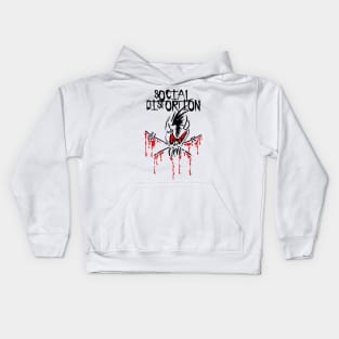 headbang social distortion Kids Hoodie